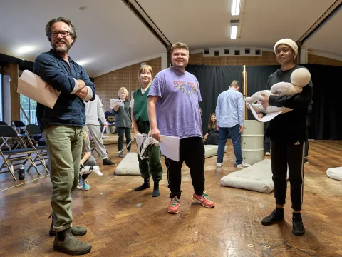 Rehearsal images by Manuel Harlan