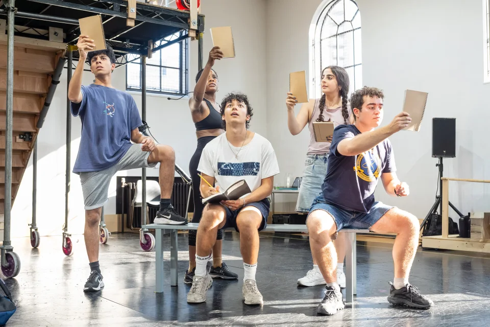 RONAV JAIN (AARON PUCKETT), AVIVA TULLEY (DELIA MCDANIELS), GILLI JONES (SETH WEETIS), SARA HAJIZADEH (TERESA BENTON) & ROBIN SIMÕES DA SILVA (MARTIN DOATY)