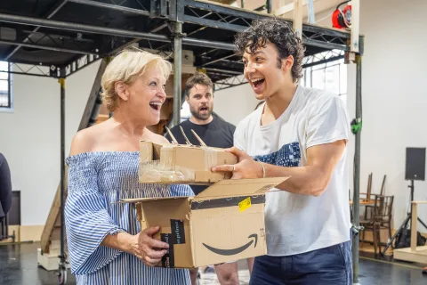 MARIA FRIEDMAN (KIMBERLY LEVACO), PETER HANNAH (BUDDY LEVACO) & GILLI JONES (SETH WEETIS)