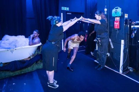 Backstage Photos by Craig Sugden