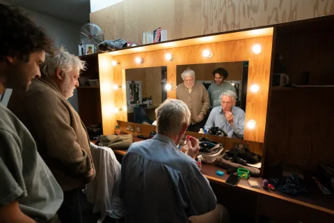 Behind the scenes photos from John Gabriel Borkman