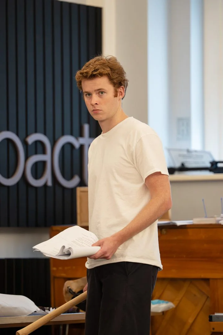 514 Harry Redding Edgar in rehearsals for King Lear. Photo by Johan Persson
