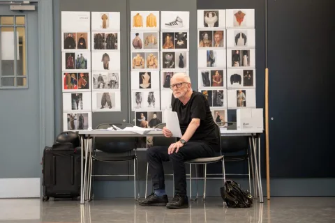 028 Ian McDiarmid King Lear in rehearsals for King Lear. Photo by Johan Persson