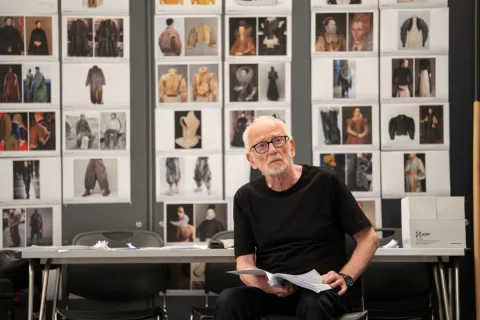669 Ian McDiarmid King Lear in rehearsals for King Lear. Photo by Johan Persson