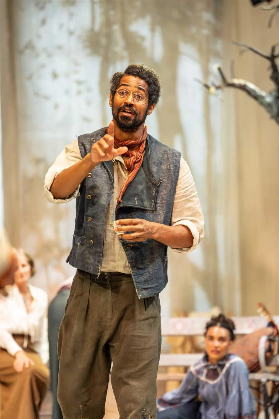 Alfred Enoch in The Cherry Orchard