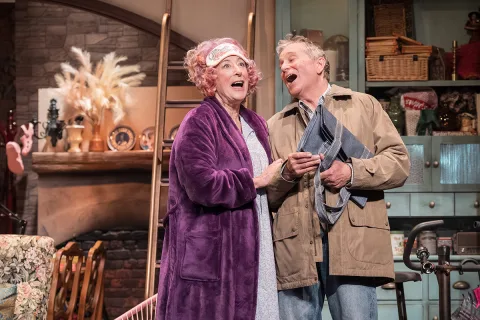 Maureen Lipman and John Middleton