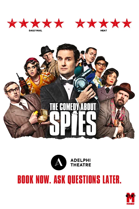 The Comedy About Spies poster