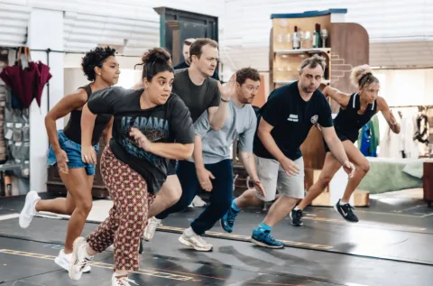 Running. Rehearsals Danny Kaan